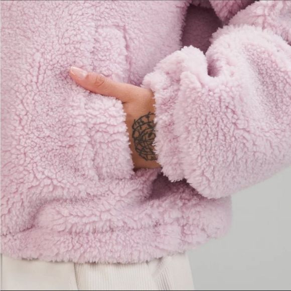 NWOT Lululemon Cinchable Fleece Zip Up - Picture 6 of 9